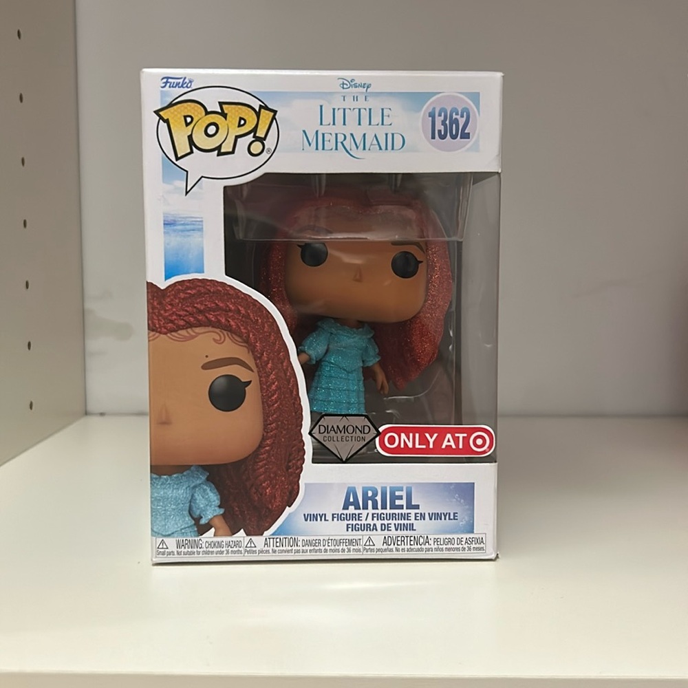 Little mermaid live action Ariel funko pop diamond collection only at target